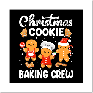 christmas cookie baking crew Posters and Art